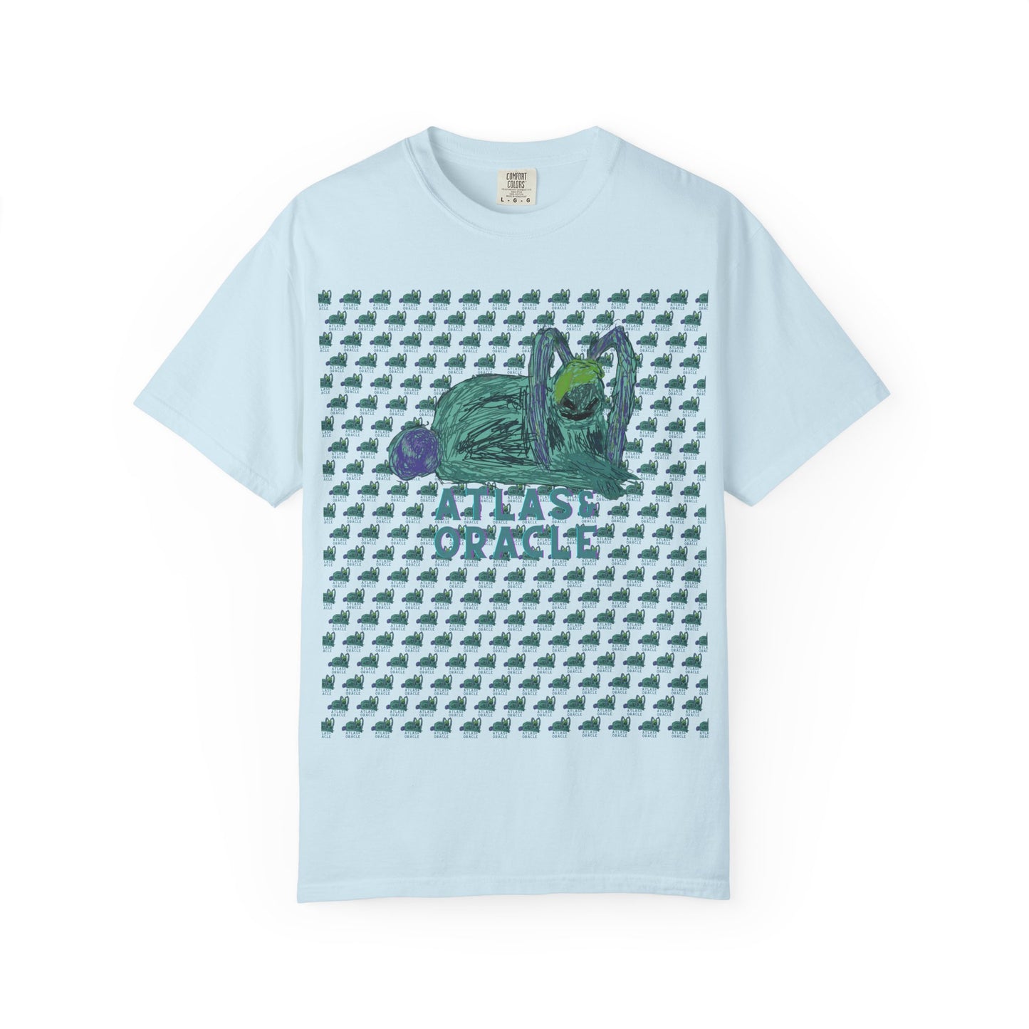 Unisex Garment-Dyed T-shirt (Rave Bünny Logo)