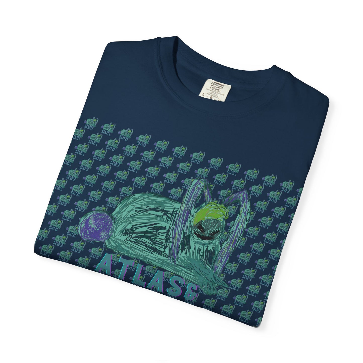 Unisex Garment-Dyed T-shirt (Rave Bünny Logo)