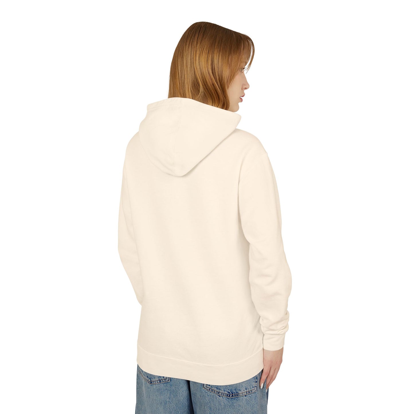 Unisex Lightweight Hooded Sweatshirt (Rave Bünny Logo)
