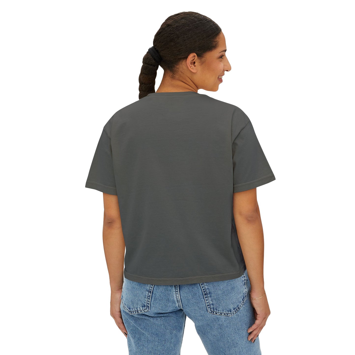 Women's Boxy Tee (Rave Bünny Logo)