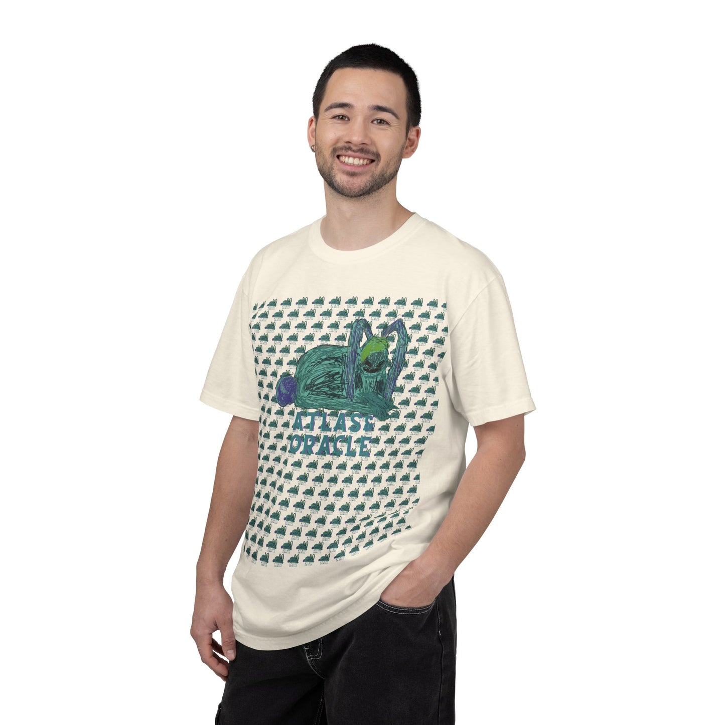 Unisex Garment-Dyed T-shirt (Rave Bünny Logo)